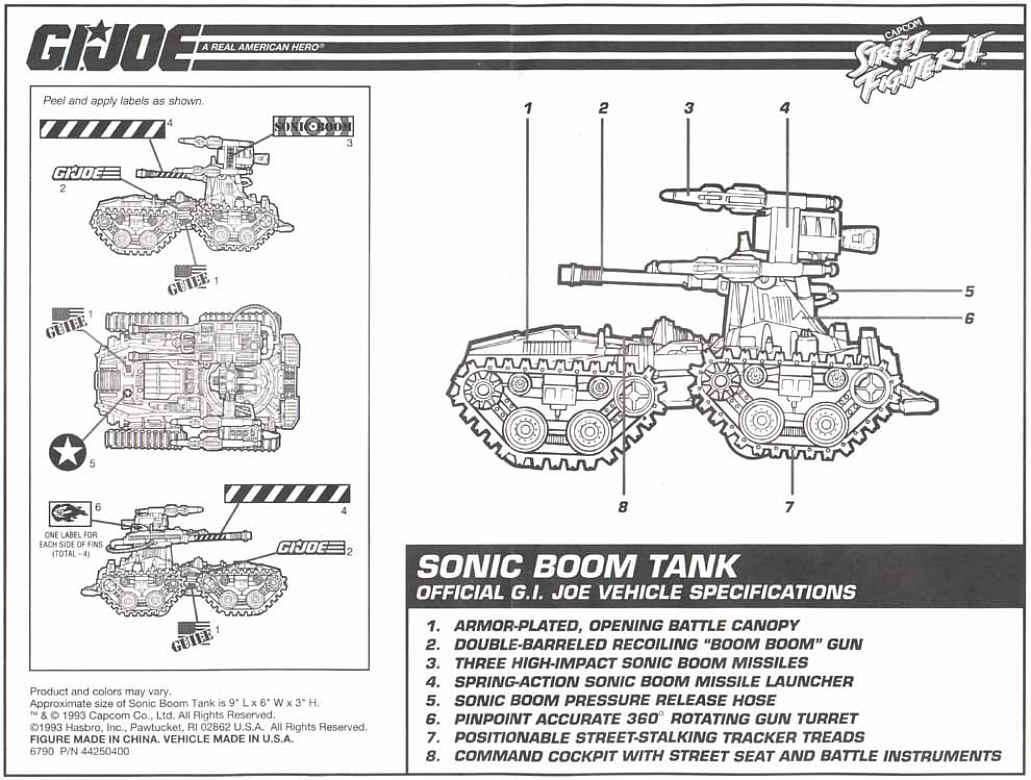 Sonic Boom Tank